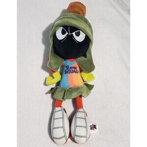 Marvin the Martian Space Jam Plush Tune Squad 18” Stuffed Animal Looney Tunes